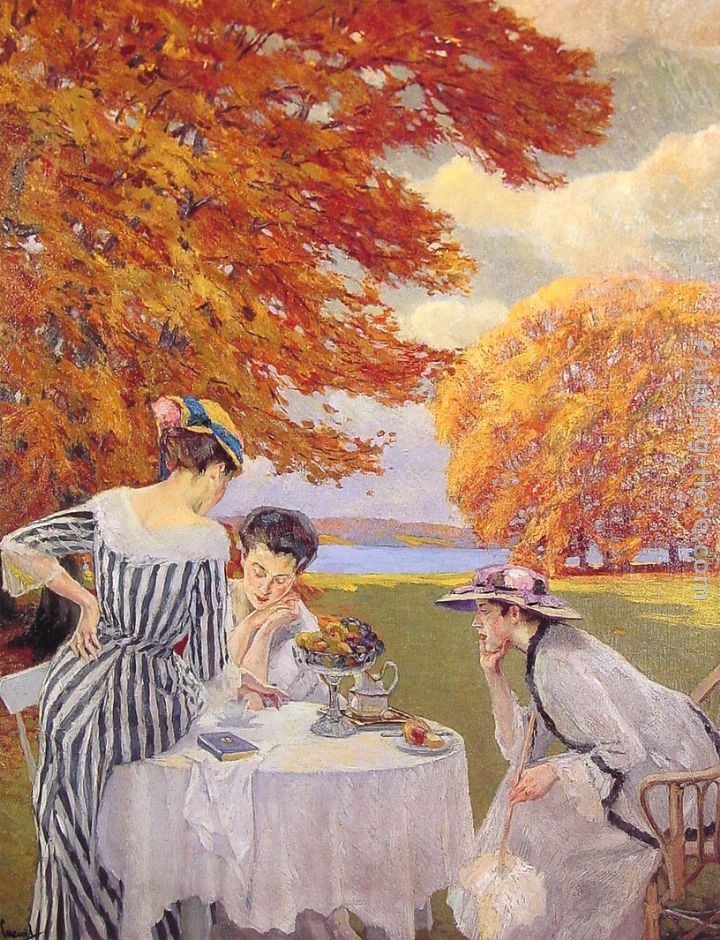 Edward Cucuel Tea in the Park